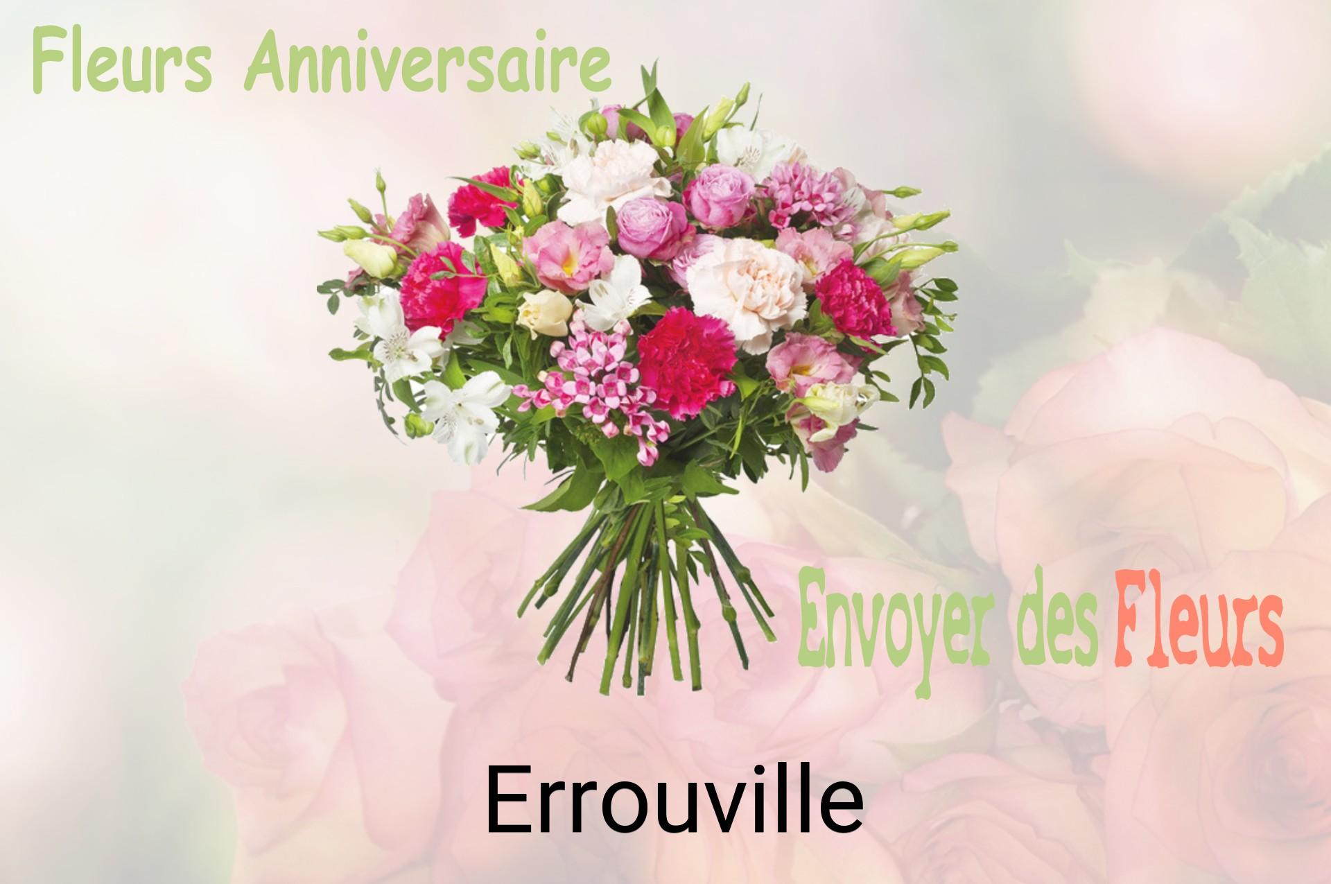 Bouquet de fleurs d’anniversaire livré à Errouville