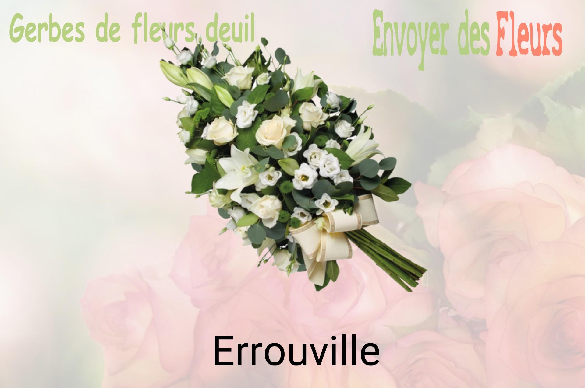 Gerbe de fleurs de deuil livrée à Errouville